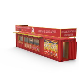 Contenedor Pollos 40 ft.