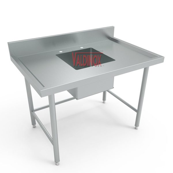 Fregadero para Bar una Tarja Modelo F1B (100 cm x 065 cm x 070 cm)