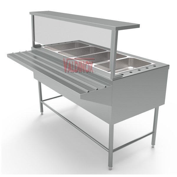 Mesa Caliente Tipo Sanitario (175 cm x 065 cm x 090 cm) - Imagen 2