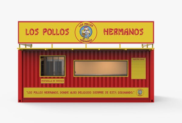 Contenedor Pollos 20 ft.